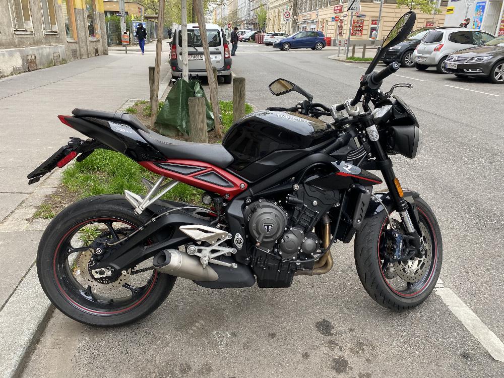 Motorrad verkaufen Triumph Street Triple R Ankauf